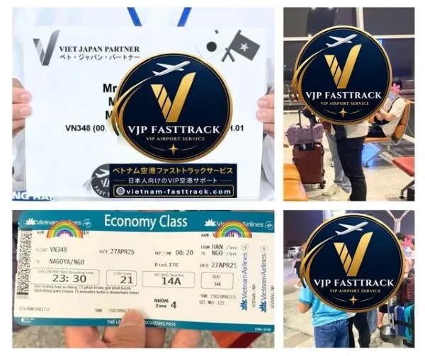 VN348 | Hướng dẫn khởi hành Sân bay Nội Bài đi Nagoya – VJP FASTTRACK