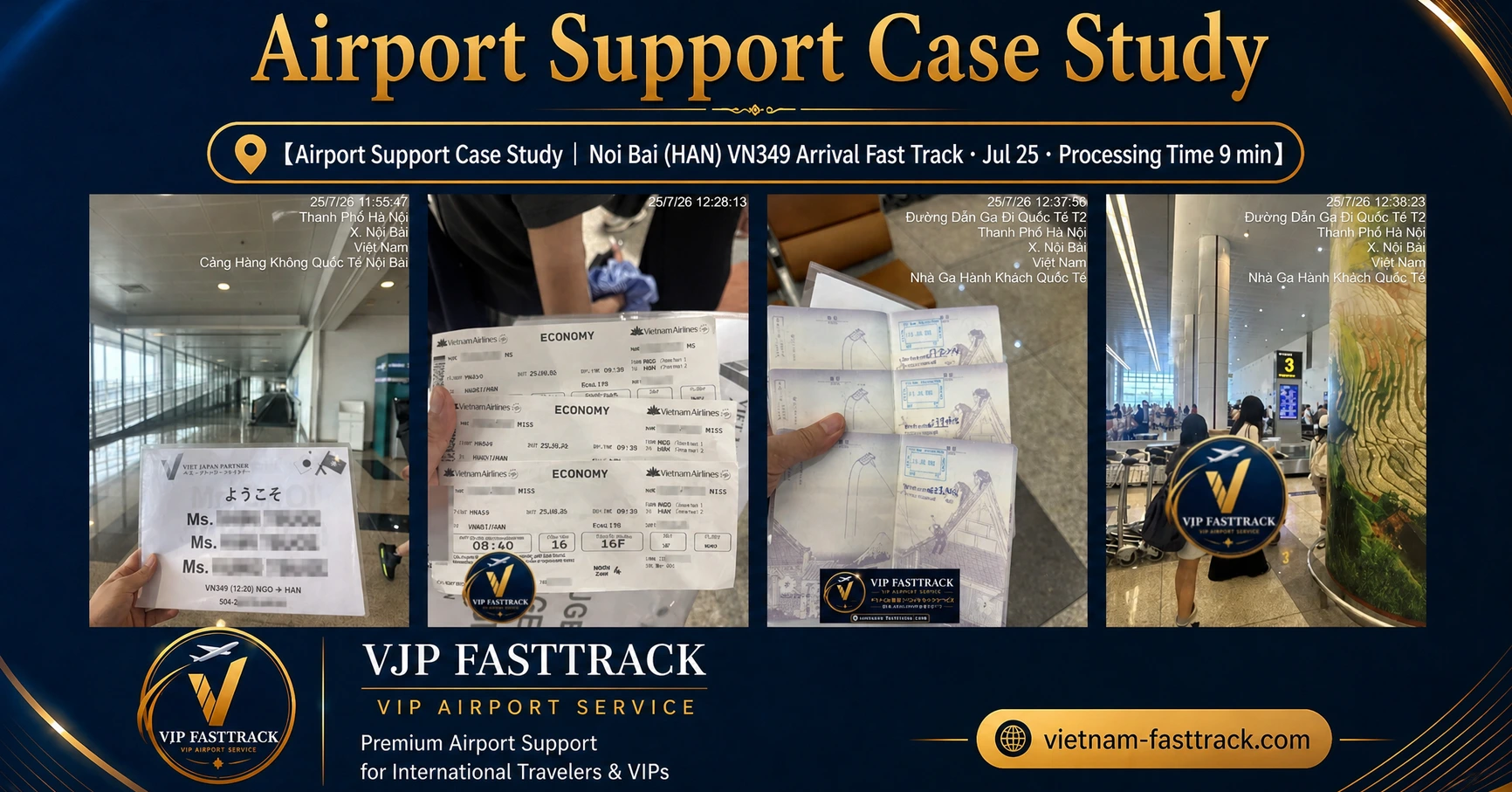 VN349 | Noi Bai Arrival Fast Track Case Study · Jul 25 · 9 min