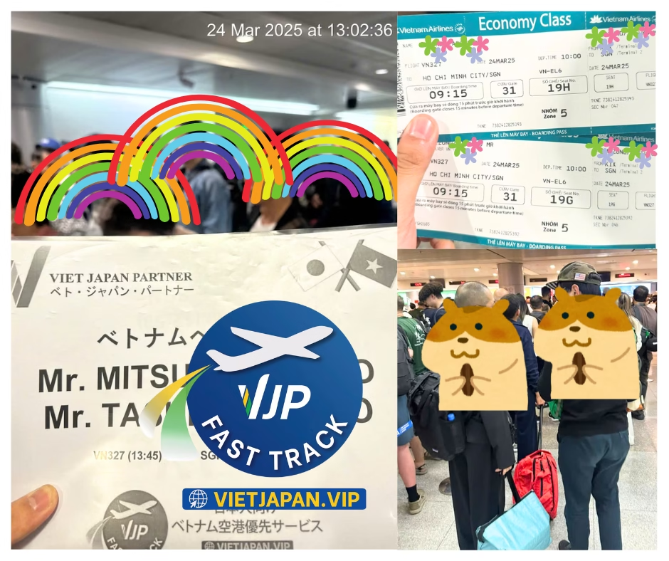 VN327 | Osaka to Ho Chi Minh | Tan Son Nhat Arrival Guide – VJP FASTTRACK