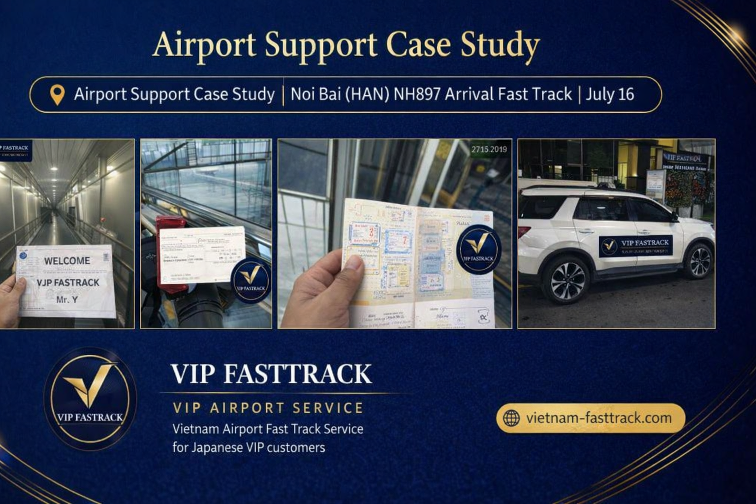 NH897 Noi Bai Executive Arrival | VVIP Arrival Case Study
