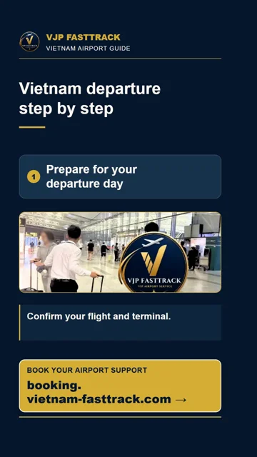 Departing Vietnam: Airport Support Step by Step