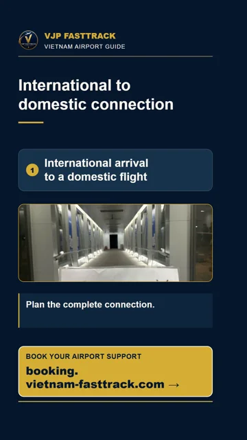 Vietnam International to Domestic Connection: What to Check