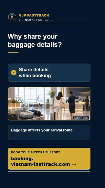 Booking Vietnam Airport Support: Why Baggage Details Matter