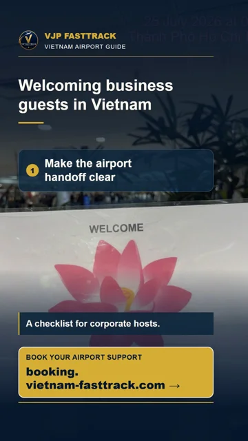 Welcoming Business Guests in Vietnam: Airport Handoff Checklist